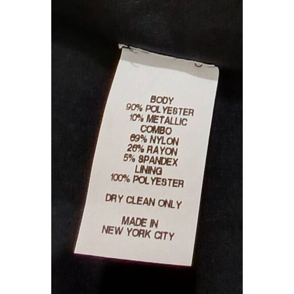 Hunter dixon hunter bell womens size 2 cap sleeve gold black Party Cocktail - Picture 6 of 7